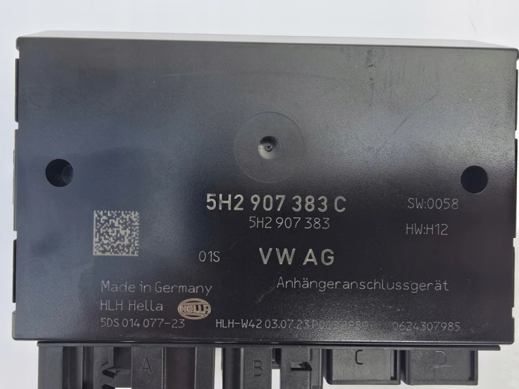VW AUDI SKODA SEAT MODUŁ STEROWNIK HAKA 5H2907383C