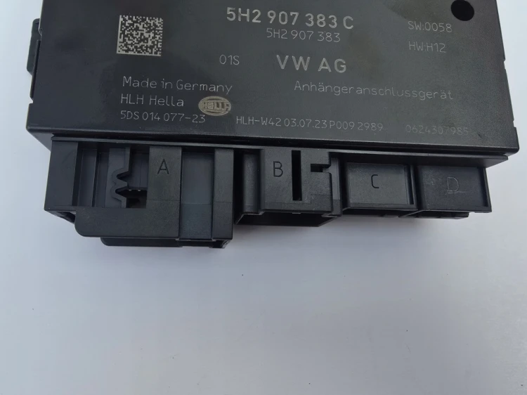 VW AUDI SKODA SEAT MODUŁ STEROWNIK HAKA 5H2907383C