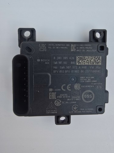 VW AUDI SKODA SEAT MODUŁ RADAR DISTRONIC SENSOR 5WA907561