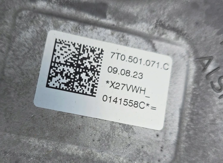 7T0407621A 7T0501413C 7T0501071C ZWROTNICA WAHACZ LEWA TYŁ OEM VW T7