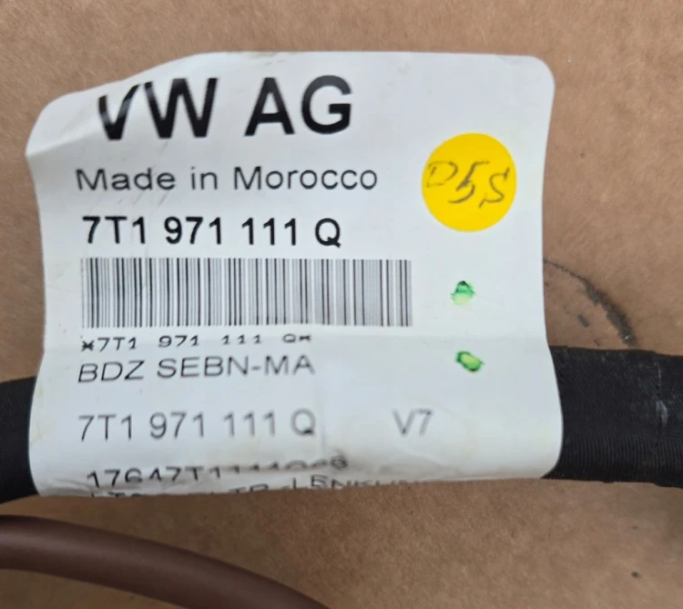 7T1423051M 7T0909144 N/G MAGLOWNICA PRZEKLADNIA KIEROWNICZA VW T7 NOWA OEM