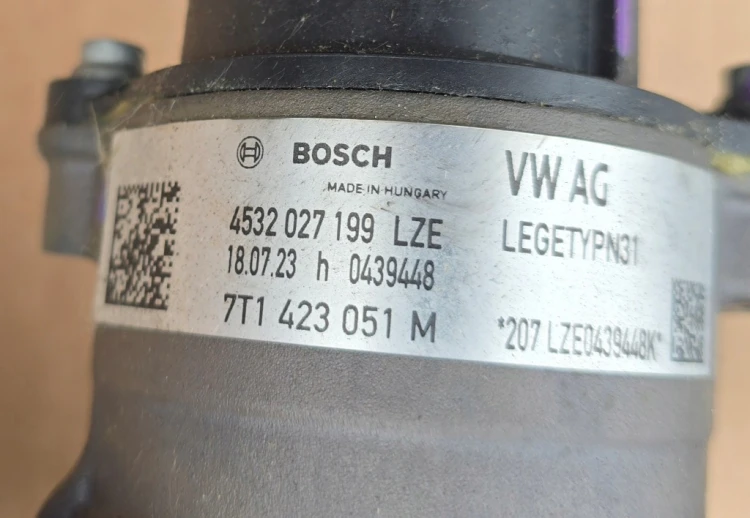 7T1423051M 7T0909144 N/G MAGLOWNICA PRZEKLADNIA KIEROWNICZA VW T7 NOWA OEM
