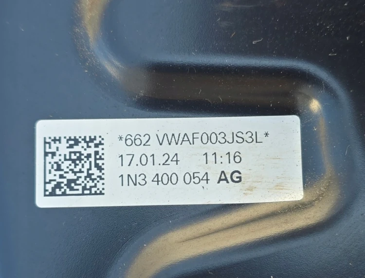 1N3407621B 1N3615312A 1N3400054AG ZWROTNICA PRZÓD PRAWY OEM VW ID, BUZZ