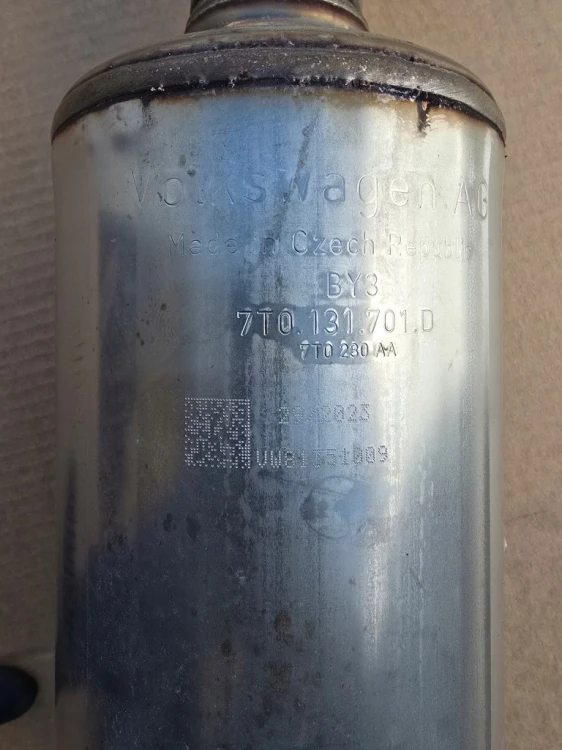7T0253059S 7T0131701CD filtr cząstek stałych Katalizator DPF VW T7 2.0 NOWY