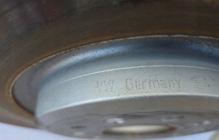 1EA615301B WTR 1EA615115M TARZCZE HAMULCOWE+KLOCKI PRZEDNIE OEM VW ID BUZZ
