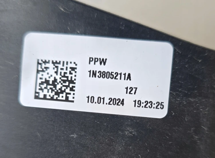 1N3805211A 1N3820034B RAMA MOCOWANIE SPRĘŻARKI WSPORNIK VW ID BUZZ ID.BUZZ