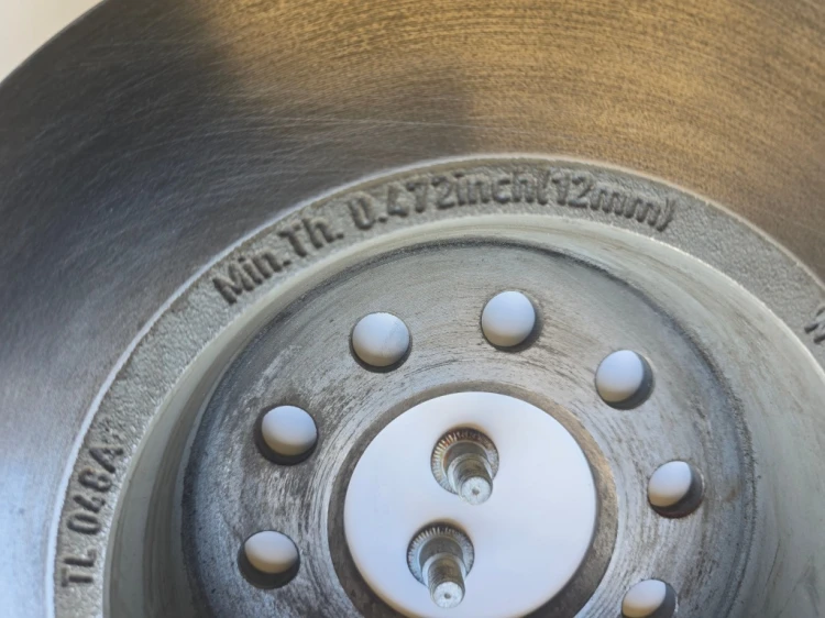 7T0615601 7T0615416C TARZCZE HAMULCOWE+KLOCKI TYLNE OEM VW T7 TRANS MULTIV