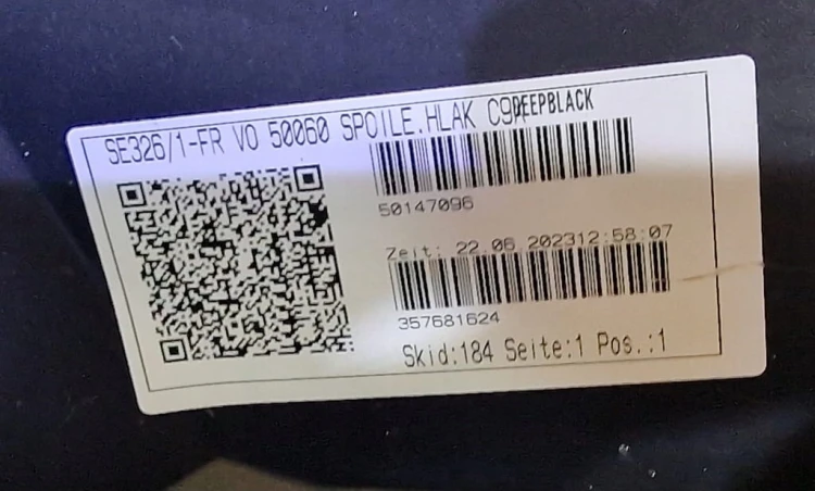 SEAT TARRACO FR LC9X 6XPDC ZDERZAK PRZÓD PRZEDNI 5FJ807221