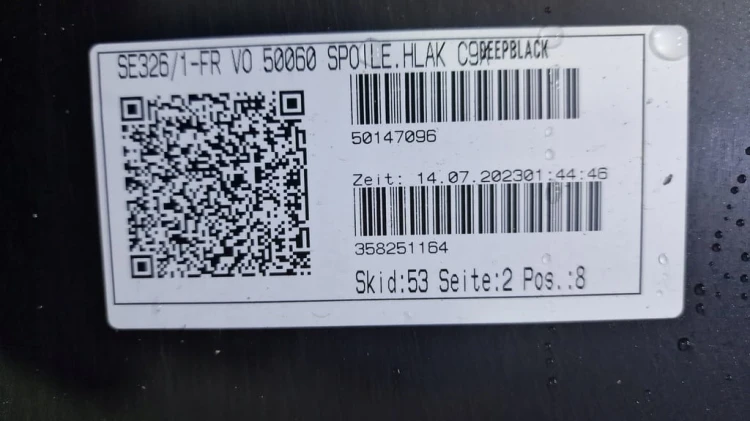 SEAT TARRACO FR LC9X 6XPDC ZDERZAK PRZÓD PRZEDNI 5FJ807221