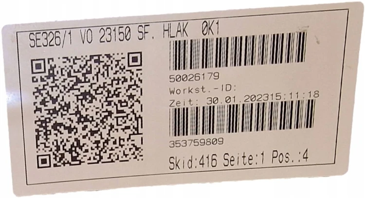 SEAT TARRACO FR L0K1 6XPDC ZDERZAK PRZÓD 5FJ807221