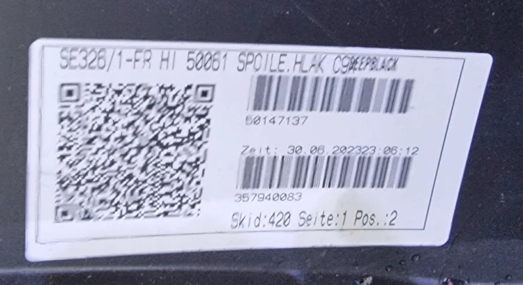 SEAT TARRACO FR ZDERZAK TYŁ 6PDC 5FJ807417B LC9X
