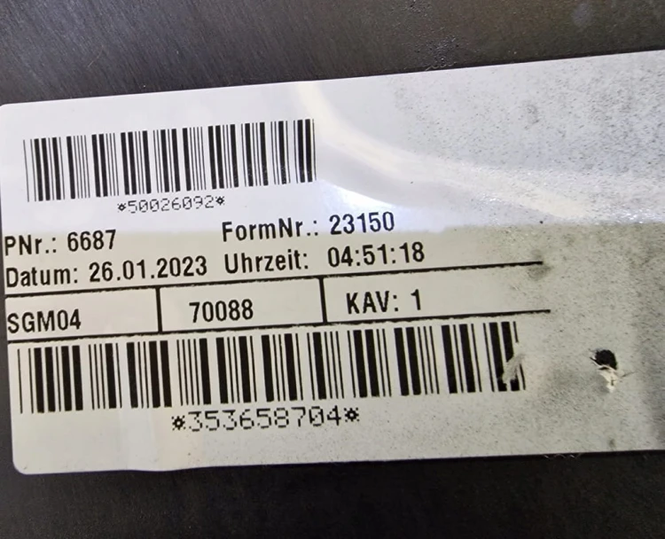 SEAT TARRACO LC7Q 6XPDC ZDERZAK PRZEDNI 5FJ807221