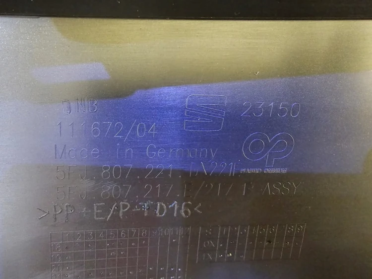 SEAT TARRACO LC9X 6XPDC ZDERZAK PRZÓD PRZEDNI 5FJ807221