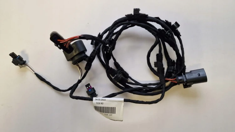 SEAT TARRACO WIĄZKA ZDERZAKA PODŁACZENIE RADAR HALOGENY PRZÓD 5FJ971095AF