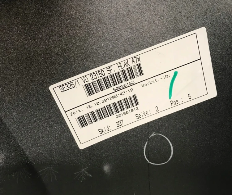 SEAT TARRACO ZDERZAK PRZÓD LA7W 5FJ807221