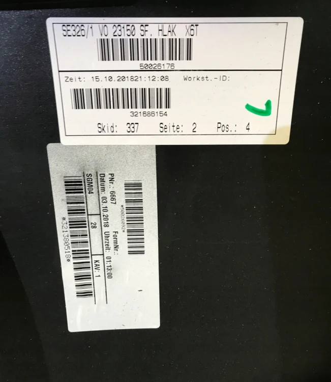 SEAT TARRACO LX6T 6XPDC ZDERZAK PRZÓD 5FJ807221