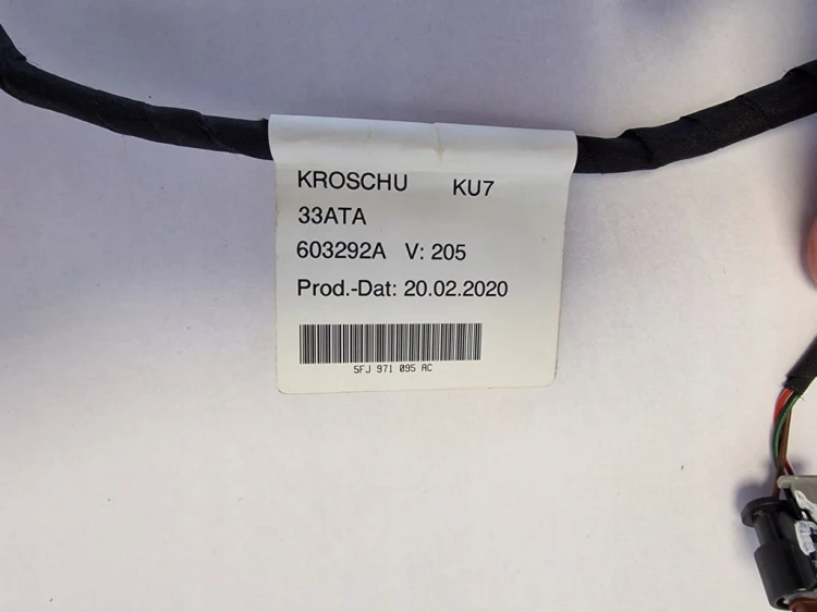 SEAT TERRACO WIĄZKA ZDERZAKA PRZÓD 6PDC RADAR 5FJ
