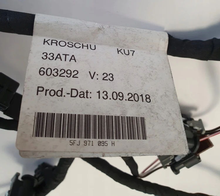 SEAT TERRACO WIĄZKA ZDERZAKA PRZÓD 6 PDC RADAR 5FJ