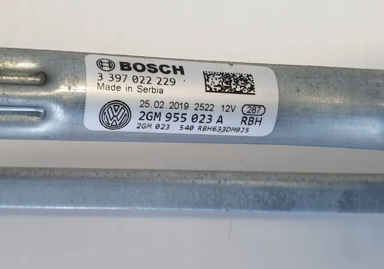 T-CROSS MECHANIZM PRZÓD WYCIERACZEK 2GM955023A