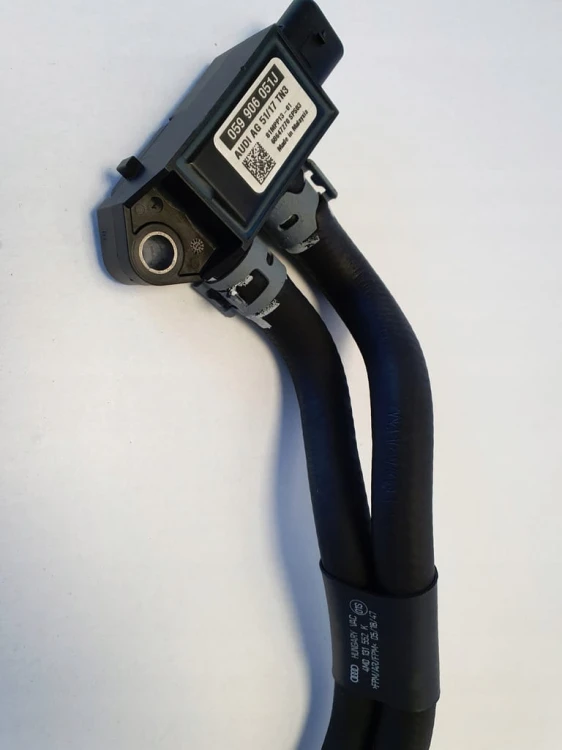 TOUAREG 3 AUDI CZUJNIK CIŚNIENIA DPF PRZEWODY 4M0