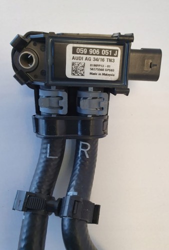 TOUAREG 3 AUDI CZUJNIK CIŚNIENIA DPF PRZEWODY 059
