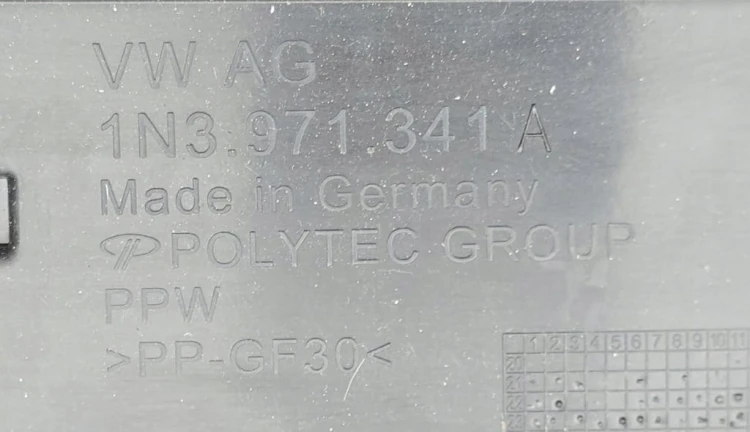 VW ID BUZZ UCHYWT MOCOWANIE PROWADNICA KABLI PRZEWODÓW 1N3971341A