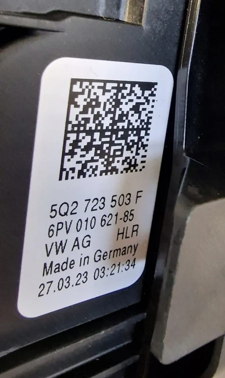 ARTEON GOLF POTENCJOMETR PEDAŁ GAZU PODSTAWA PEDAŁÓW NOWE ORYG.5Q2721058 CD