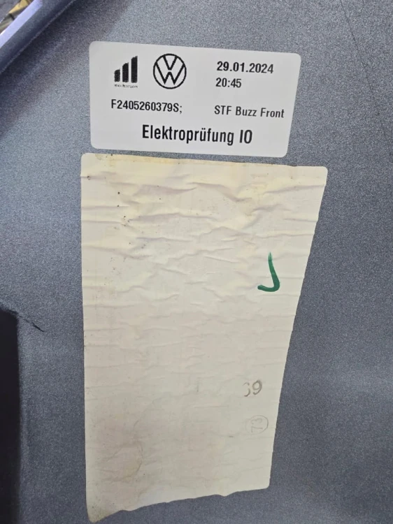 ZDERZAK VW ID.Buzz ZDERZAK PRZEDNI PRZÓD 4PDC NOWY OEM LB9A 1T3853677