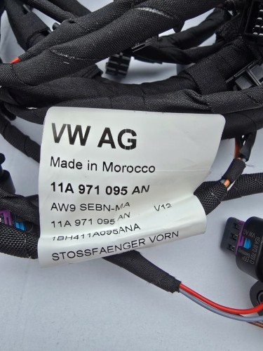 VW ID.4 WIĄZKA INSTALACJA 6 PDC ZDERZAKA PRZÓD 11A971095AN