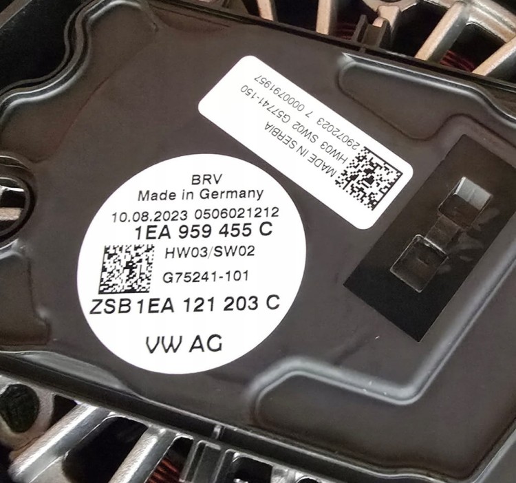 VW ID.4 PAS PRZEDNI WZMOCNIENIE CHŁODNICE CHŁODNICE WENTYLATOR KOMPLET 2023