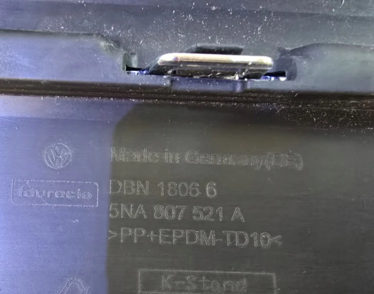 ZDERZAK TIGUAN II LIFT DKŁADAK ZDERZAKA CHROM 5NA807521A