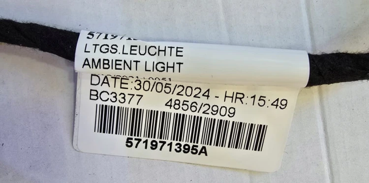 VW TIGUAN III WIĄZKA ELEKTRYCZNA DRZWI PRAWY PRZÓD 571971162T 571971395A