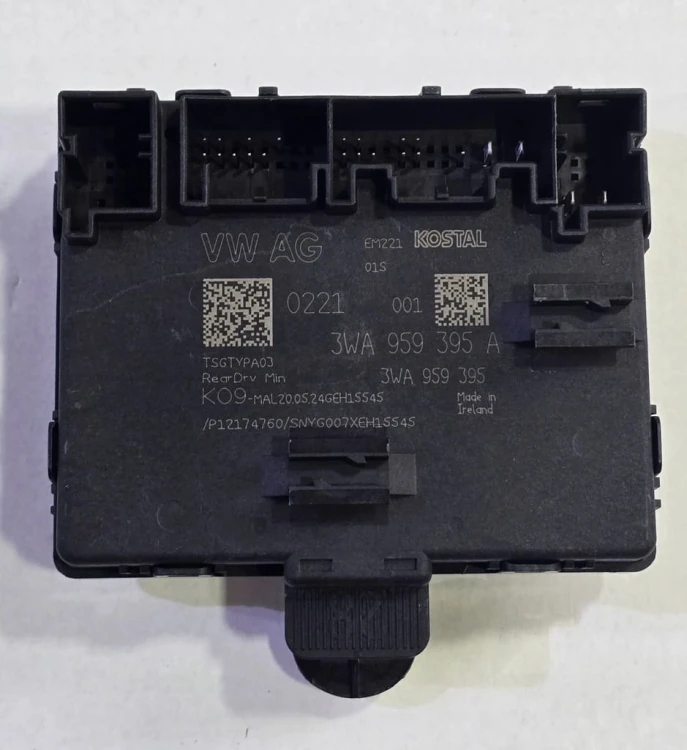 VW AUDI SKODA SEAT STEROWNIK MODUŁ DRZWI 3WA959395A LEWY TYŁ