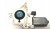 VOLKSWAGEN SKODA SEAT AUDI SILNICZEK PODNOSZENIA SZYBY 4K0959802 LEWY PRZÓD