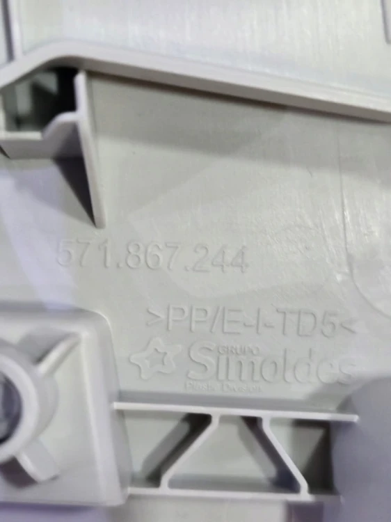 VW TIGUAN III OSŁONA POSZYCIE SŁUPKA B AIR BAG PRAWY ŚRODEK 571867244