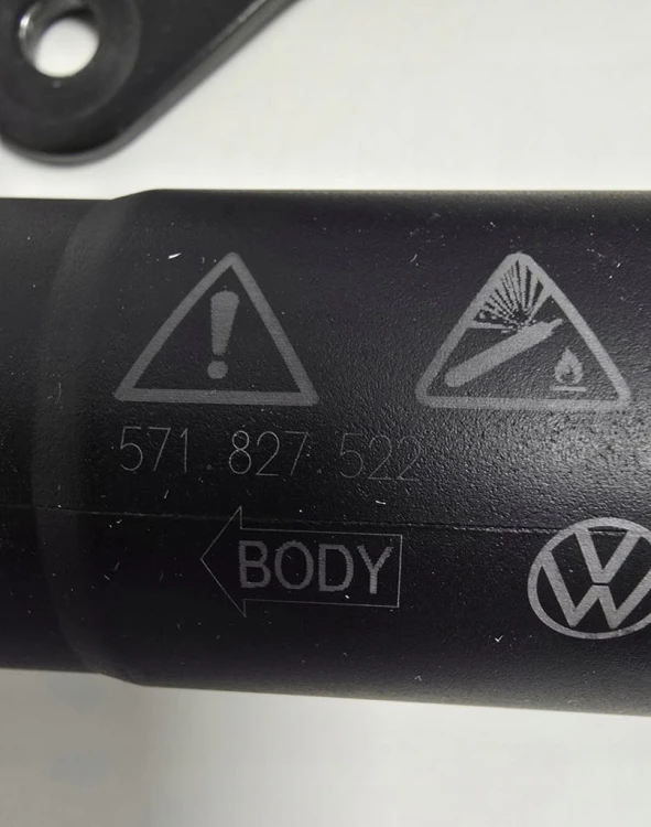 VW TIGUAN III ELEKTRYCZNE SIŁOWNIKI KLAPY BAGAŻNIKA 571827522 571827851