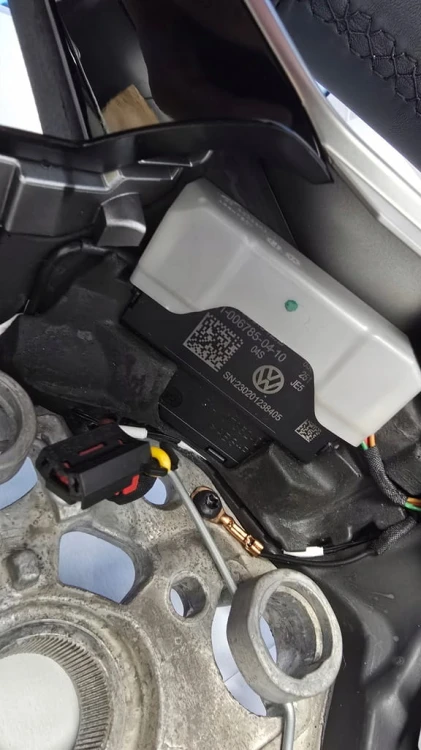 VW TIGUAN III WIELOFUNKCYJNA SKÓRZANA KIEROWNICA 571419089J VDH