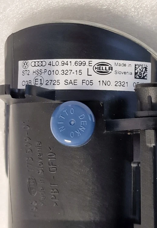 AUDI Q7 HALOGEN LEWY 4L0941699E NOWY OEM ORYGINALNY