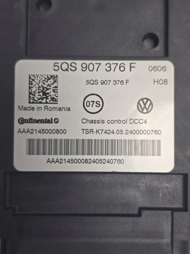 VW SKODA AUDI STEROWNIK MODUŁ ZAWIESZENIA EPP 5QS907376F