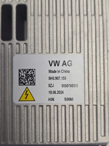 VW SKODA AUDI 5H0907155 VOLKSWAGEN MODUŁ STEROWNIK NAPIĘCIA