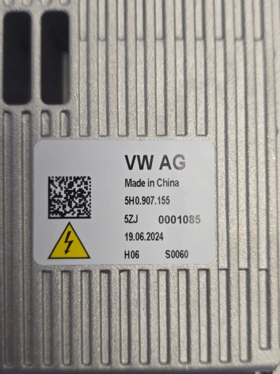 VW SKODA AUDI 5H0907155 VOLKSWAGEN MODUŁ STEROWNIK NAPIĘCIA