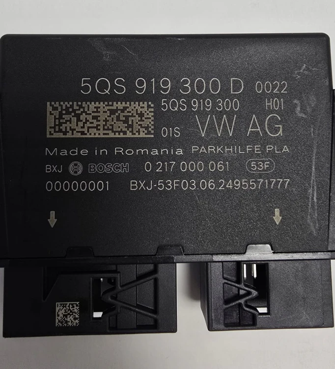 VW SKODA AUDI SEAT MODUŁ STEROWNIK PARKOWANIA PDC 5QS919300D