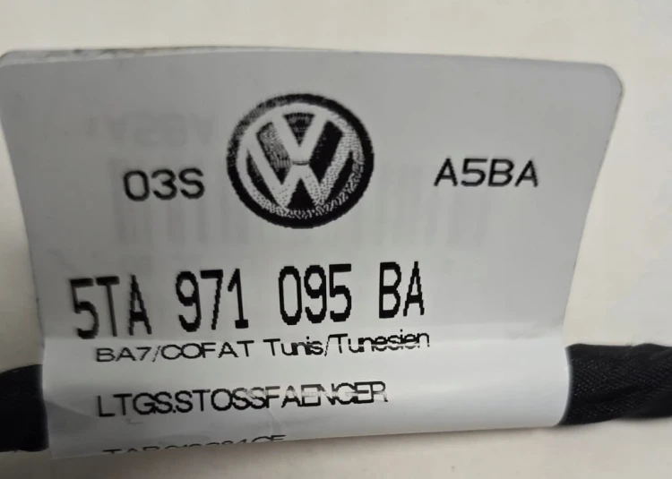 VW TOURAN WIĄZKA ZDERZAKA PRZÓD 6PDC 5TA971095BA