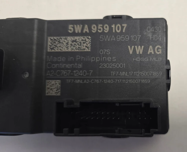 VW AUDI SKODA SEAT OEM NOWY MODUŁ STEROWNIK KLAPY BAGAŻNIKA 5WA959107