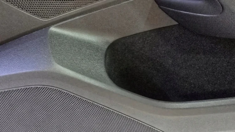 VW PASSAT B8 TAPICERKA BOCZEK DRZWI PRAWY PRZÓD SKÓRA CZARNA AMBIENTE GAN