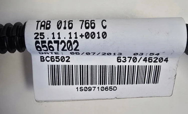 VW UP WIĄZKA ZDERZAK TYŁ 3PDC 1S0971065D