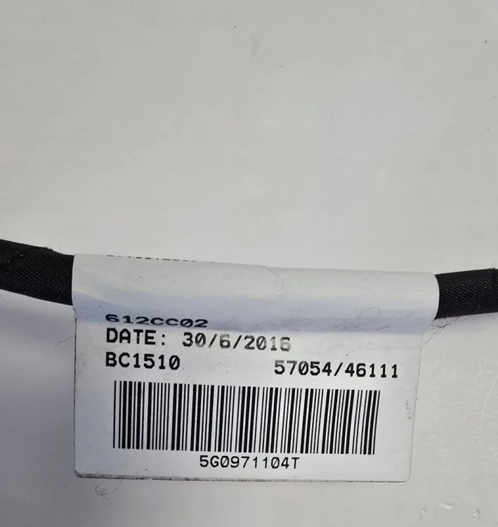 VW GOLF 7 VII WIĄZKA ZDERZAKA TYŁ 6PDC 5G0971104T