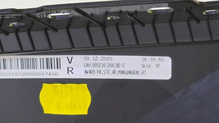 VW ARTEON Elegance LED GRILL ZDERZAK PRZÓD PRZEDNI 3G8807013S 6PDC LB7R