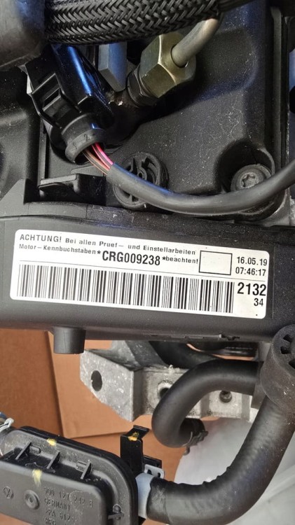 VW PASSAT B8 2.0 TDI SILNIK CRG CRGA 2019 KOMPLETNY 130KW NOWY