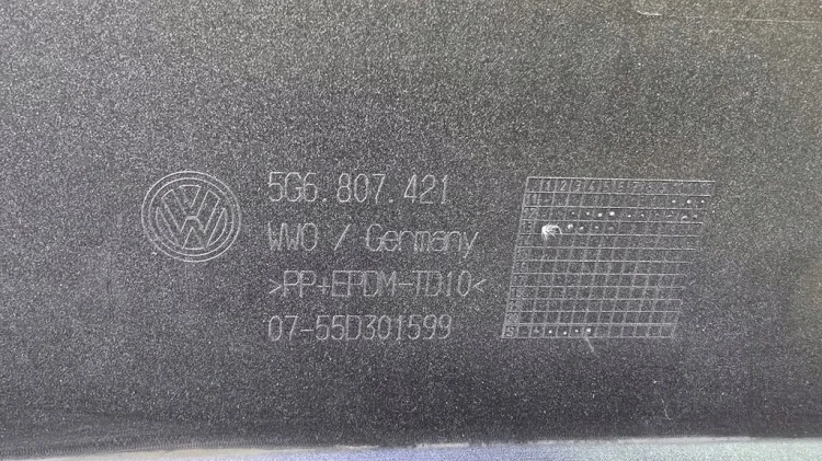 VW GOLF HB 7 VII 6PDC ZDERZAK TYŁ TYLNY LR5S 5G6807421 M